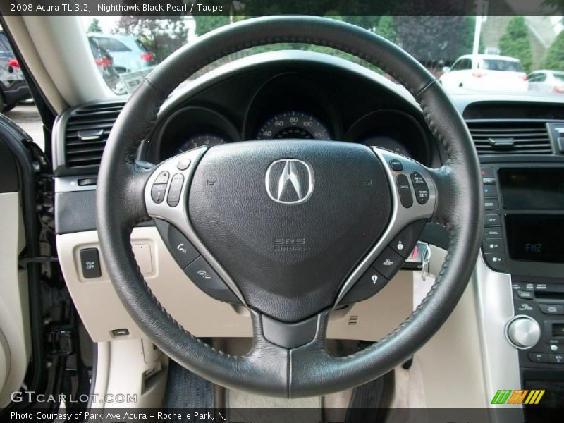Nighthawk Black Pearl / Taupe 2008 Acura TL 3.2