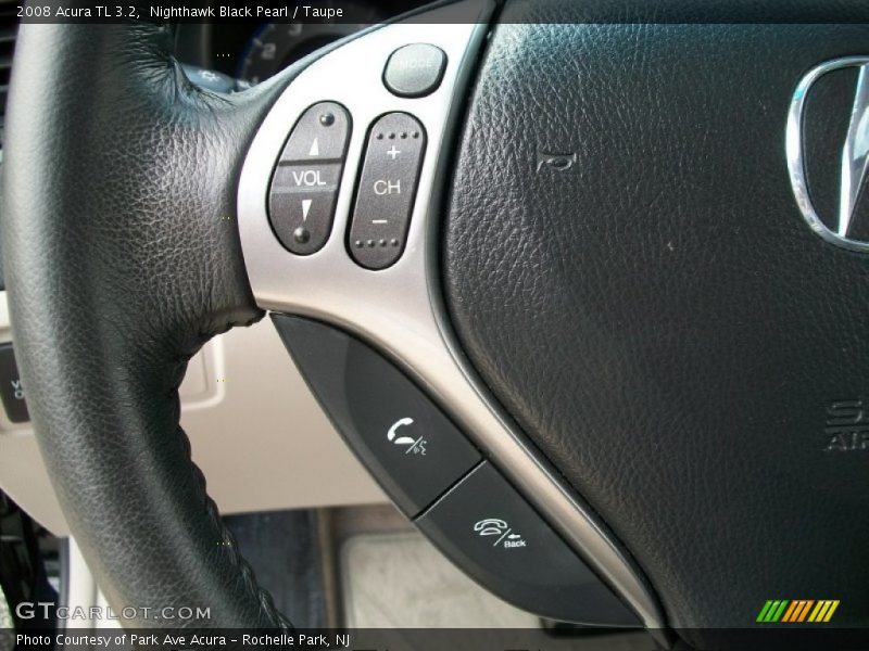 Nighthawk Black Pearl / Taupe 2008 Acura TL 3.2