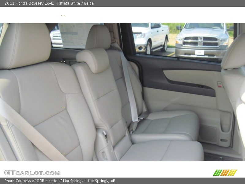 Taffeta White / Beige 2011 Honda Odyssey EX-L
