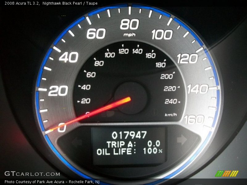 Nighthawk Black Pearl / Taupe 2008 Acura TL 3.2