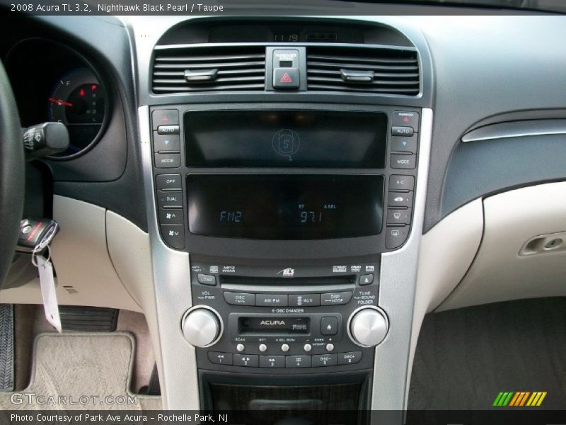 Nighthawk Black Pearl / Taupe 2008 Acura TL 3.2