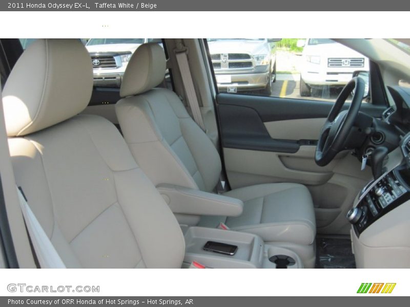 Taffeta White / Beige 2011 Honda Odyssey EX-L