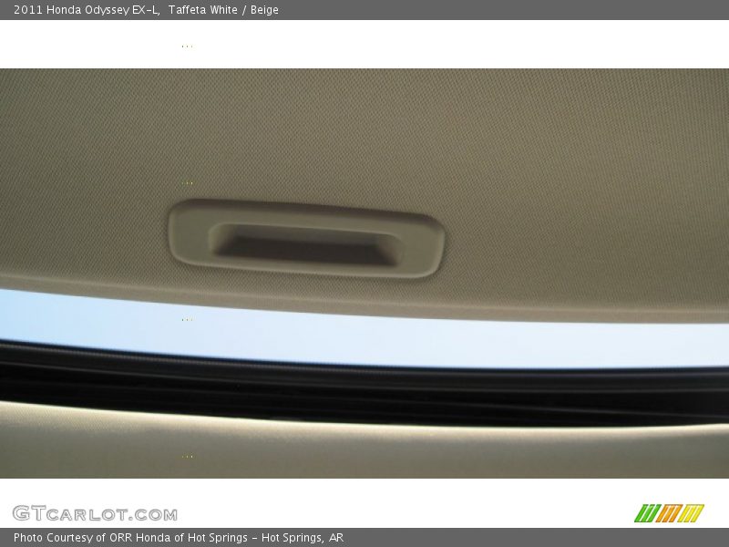 Taffeta White / Beige 2011 Honda Odyssey EX-L