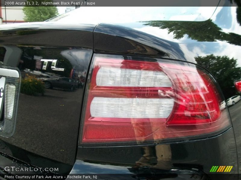 Nighthawk Black Pearl / Taupe 2008 Acura TL 3.2