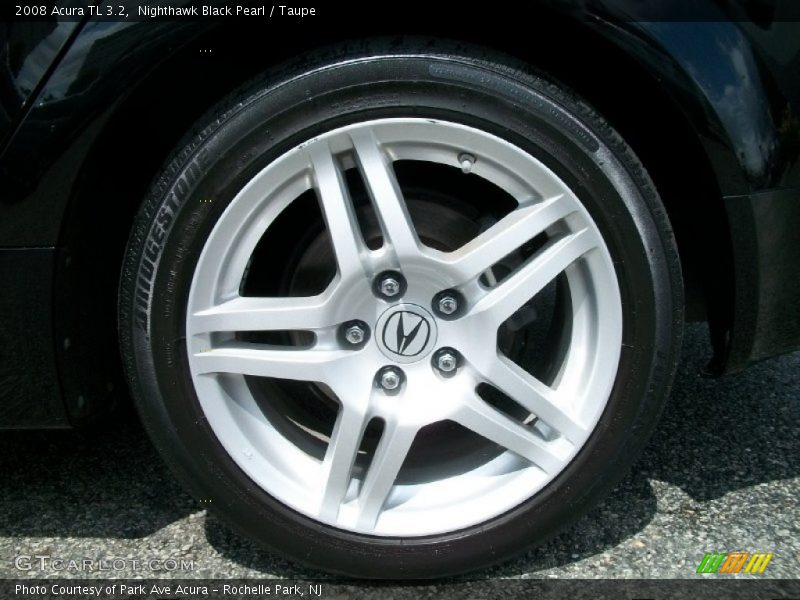 Nighthawk Black Pearl / Taupe 2008 Acura TL 3.2