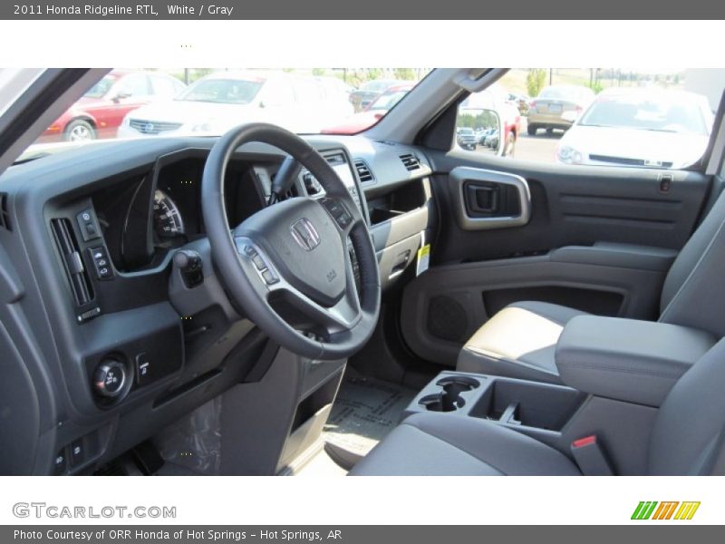  2011 Ridgeline RTL Gray Interior