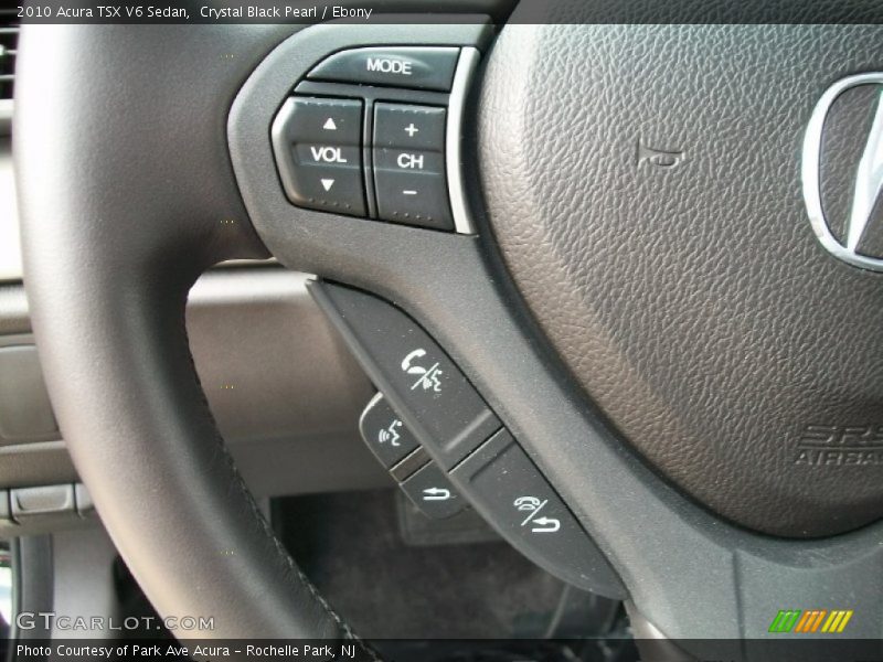 Controls of 2010 TSX V6 Sedan