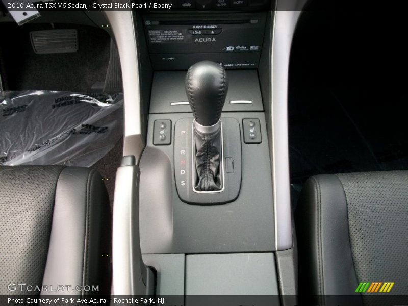  2010 TSX V6 Sedan 5 Speed Automatic Shifter