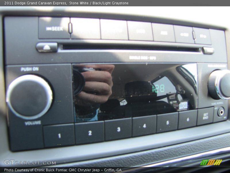 Stone White / Black/Light Graystone 2011 Dodge Grand Caravan Express