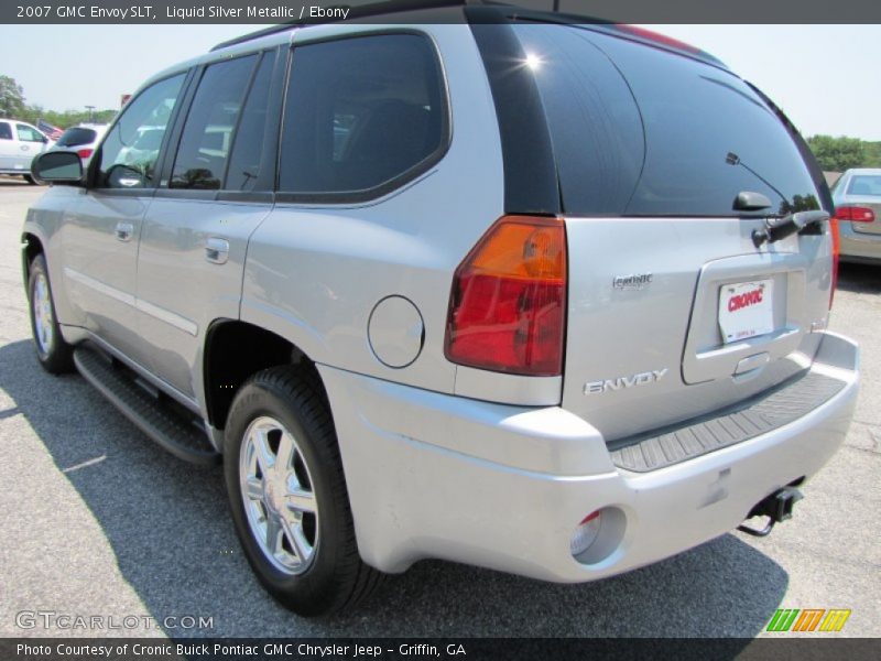 Liquid Silver Metallic / Ebony 2007 GMC Envoy SLT