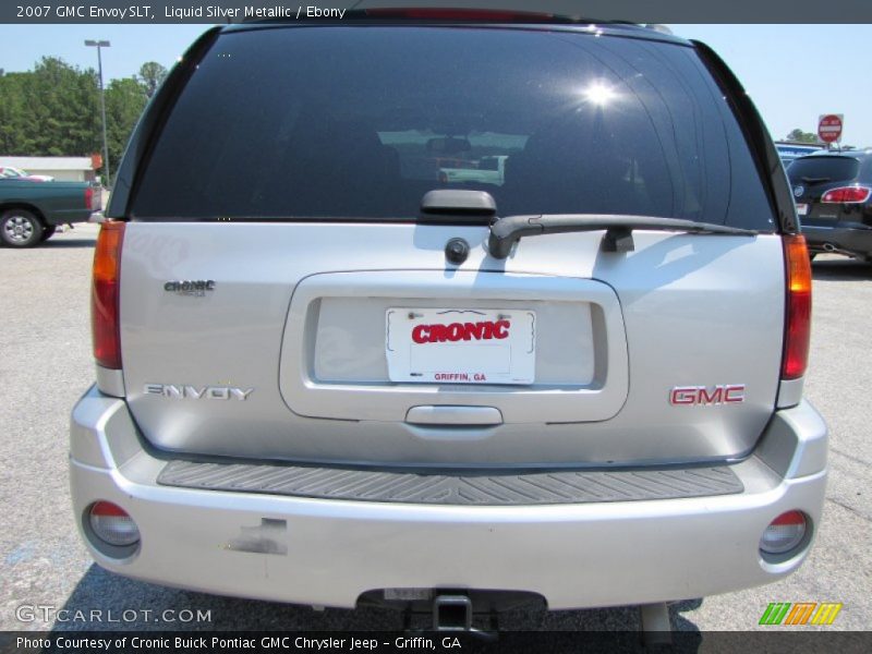 Liquid Silver Metallic / Ebony 2007 GMC Envoy SLT