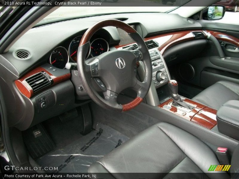 Ebony Interior - 2010 RL Technology 