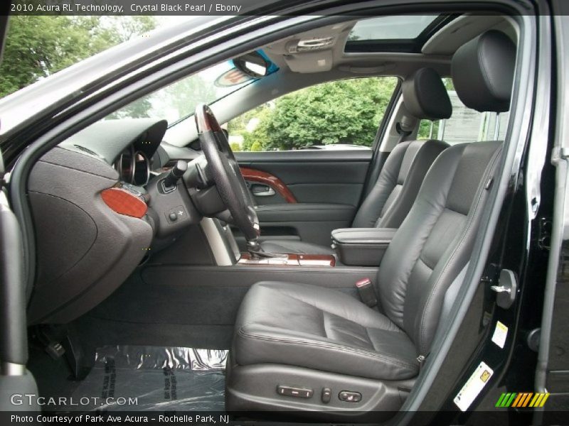  2010 RL Technology Ebony Interior