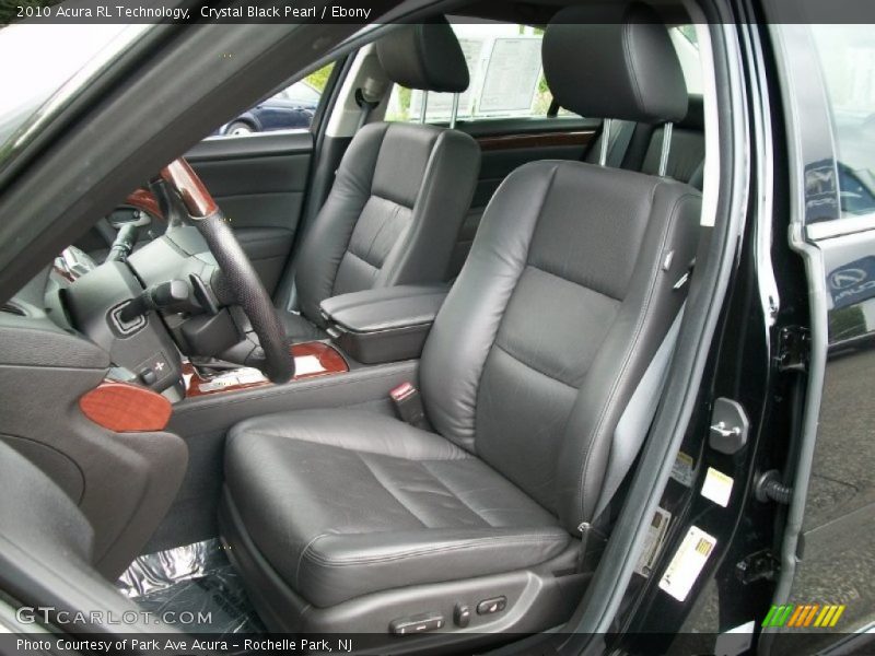  2010 RL Technology Ebony Interior