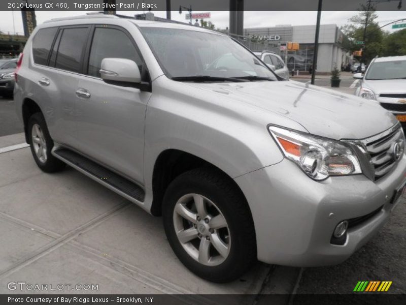 Tungsten Silver Pearl / Black 2010 Lexus GX 460