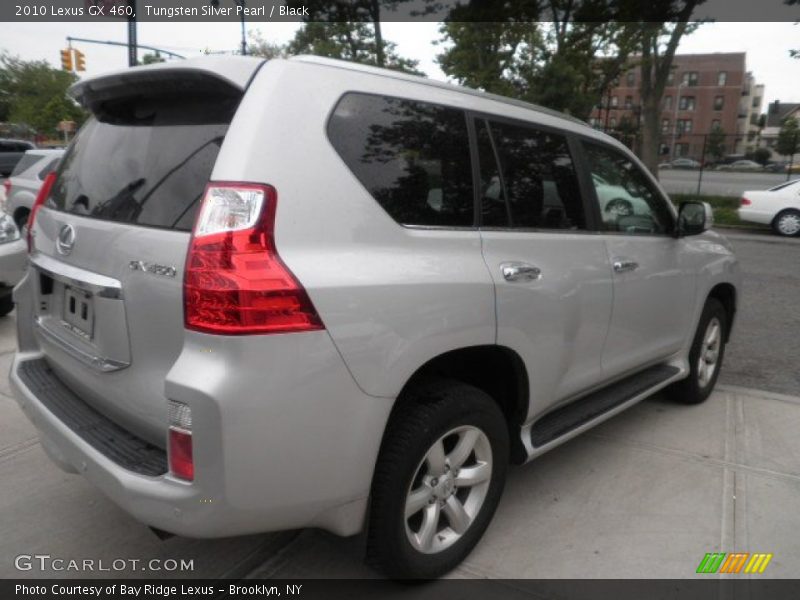 Tungsten Silver Pearl / Black 2010 Lexus GX 460