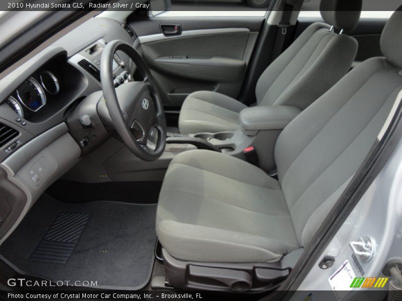  2010 Sonata GLS Gray Interior