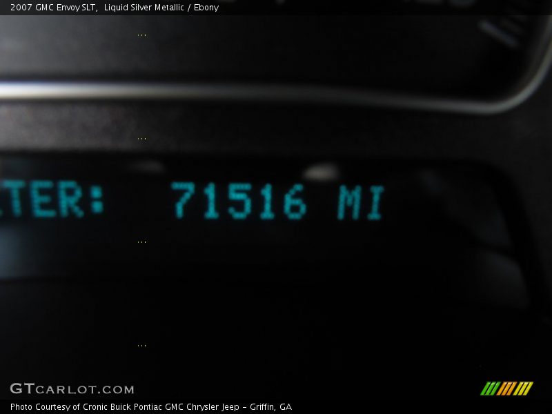 Liquid Silver Metallic / Ebony 2007 GMC Envoy SLT