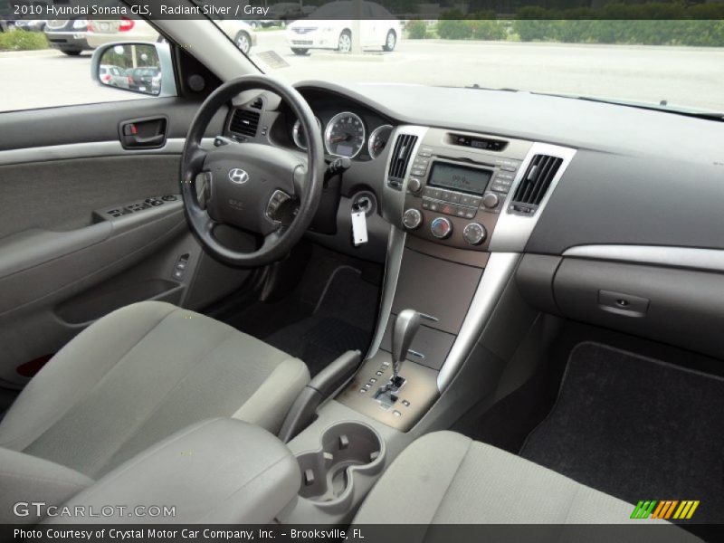  2010 Sonata GLS Gray Interior