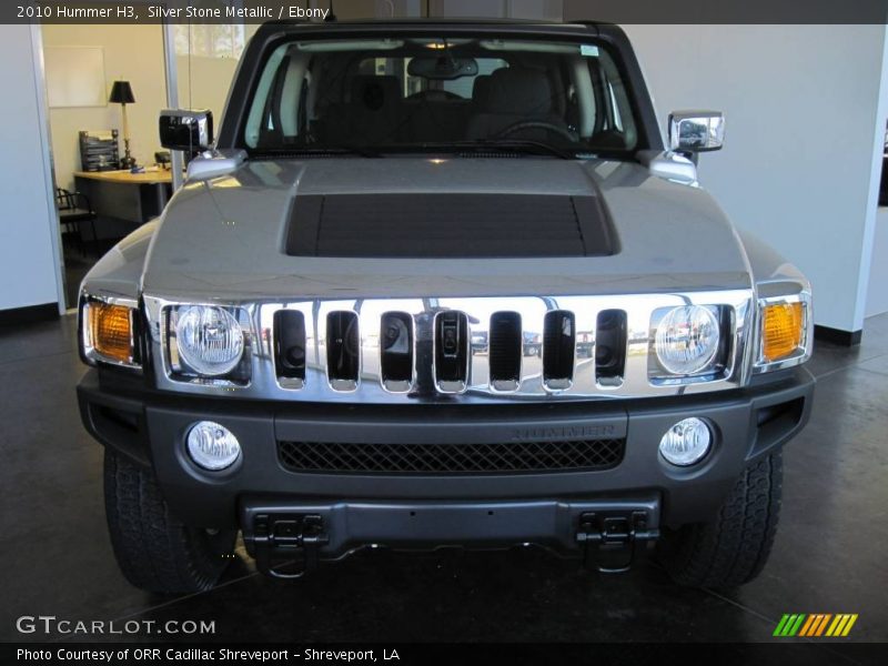 Silver Stone Metallic / Ebony 2010 Hummer H3