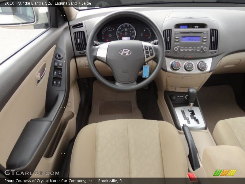 Laguna Sand / Beige 2010 Hyundai Elantra GLS