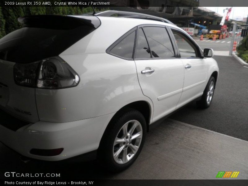Crystal White Mica / Parchment 2009 Lexus RX 350 AWD