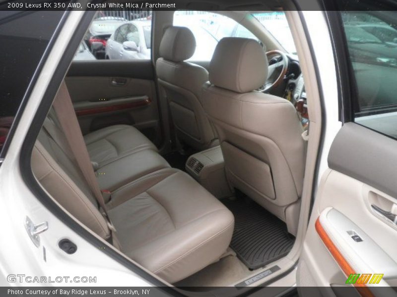 Crystal White Mica / Parchment 2009 Lexus RX 350 AWD