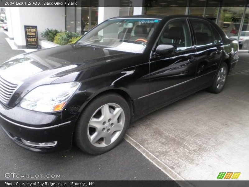 Black Onyx / Black 2004 Lexus LS 430