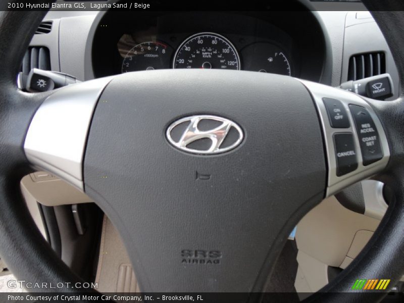 Laguna Sand / Beige 2010 Hyundai Elantra GLS