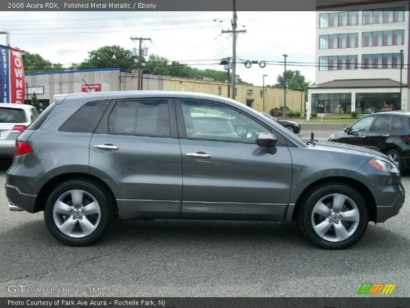 Polished Metal Metallic / Ebony 2008 Acura RDX