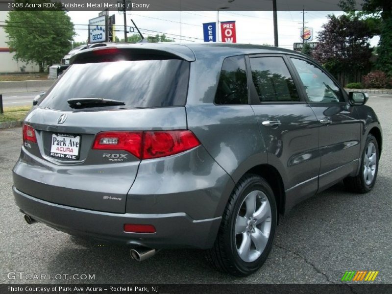 Polished Metal Metallic / Ebony 2008 Acura RDX