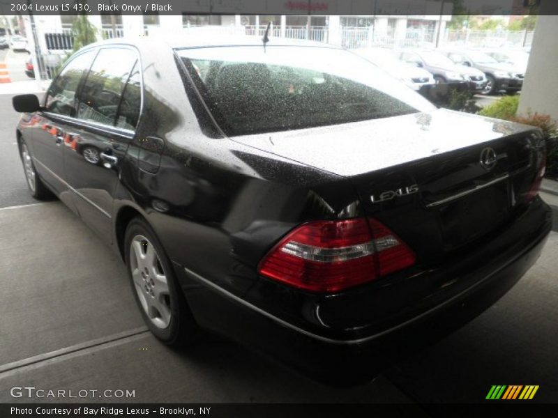 Black Onyx / Black 2004 Lexus LS 430