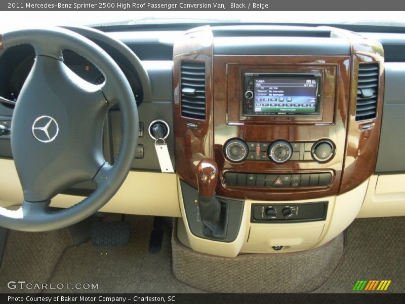 Controls of 2011 Sprinter 2500 High Roof Passenger Conversion Van