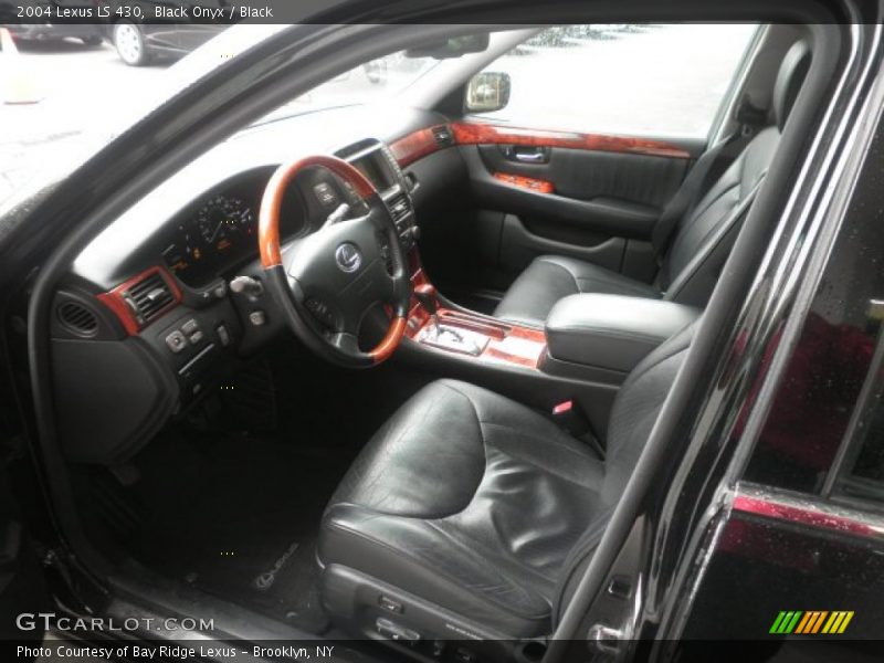 Black Onyx / Black 2004 Lexus LS 430