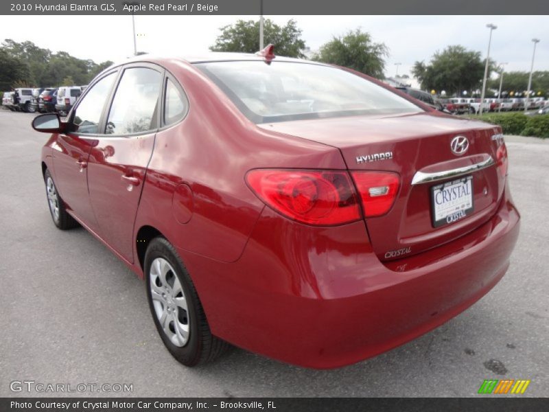 Apple Red Pearl / Beige 2010 Hyundai Elantra GLS