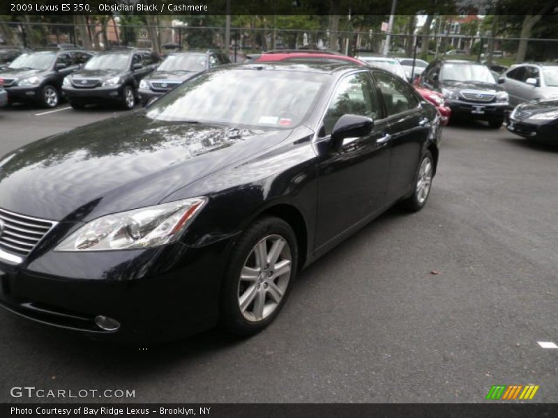 Obsidian Black / Cashmere 2009 Lexus ES 350