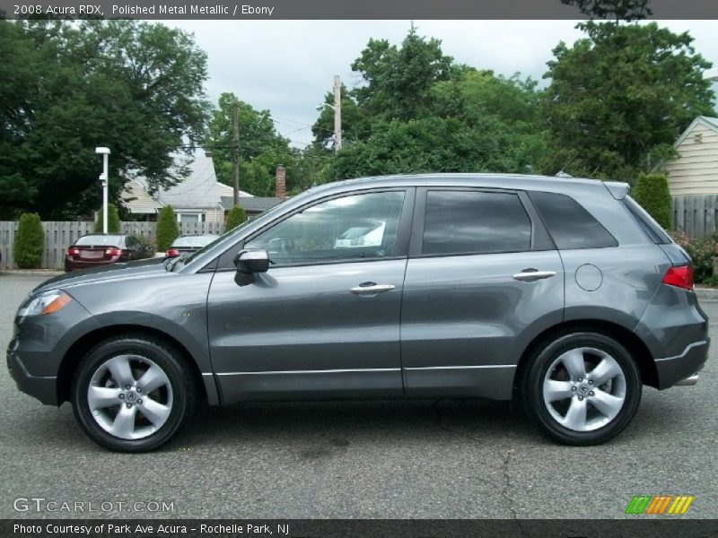 Polished Metal Metallic / Ebony 2008 Acura RDX