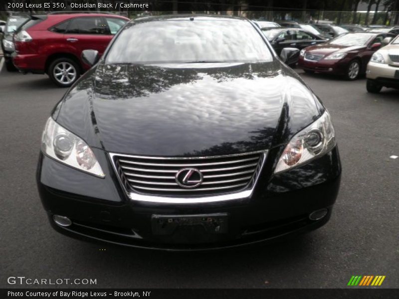 Obsidian Black / Cashmere 2009 Lexus ES 350
