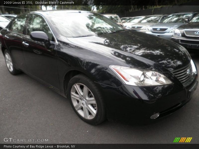 Obsidian Black / Cashmere 2009 Lexus ES 350