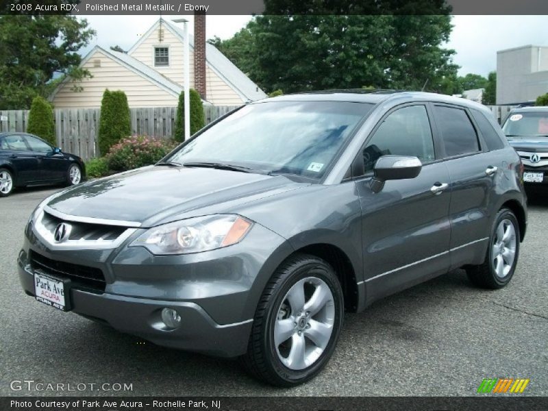 Polished Metal Metallic / Ebony 2008 Acura RDX