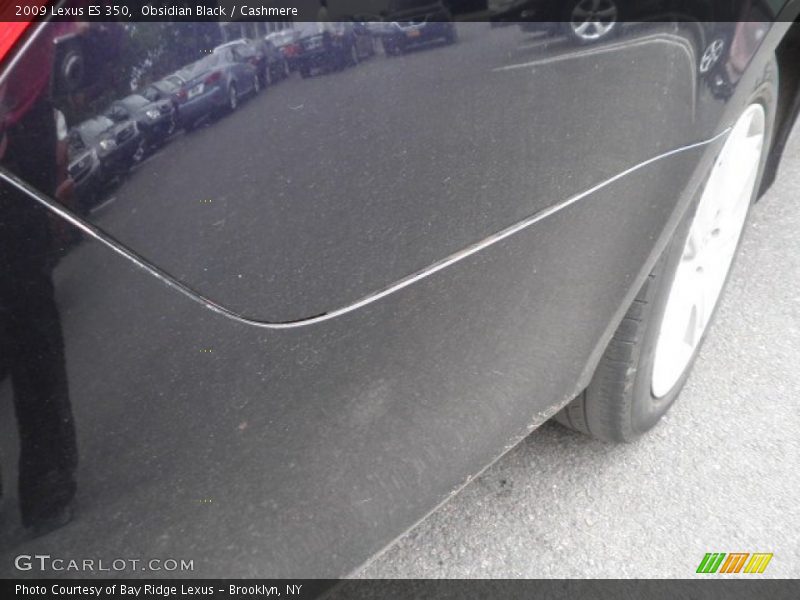 Obsidian Black / Cashmere 2009 Lexus ES 350