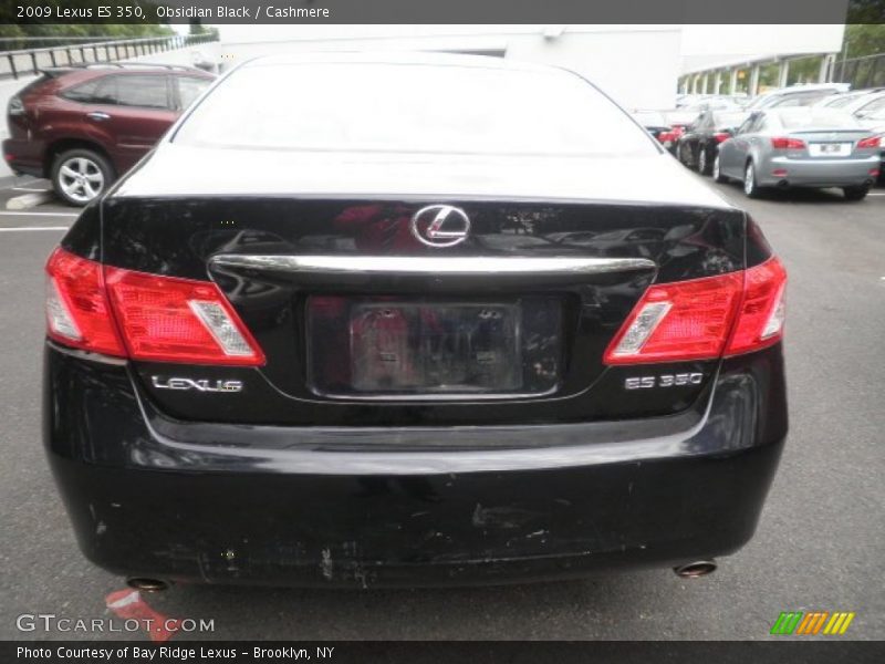 Obsidian Black / Cashmere 2009 Lexus ES 350