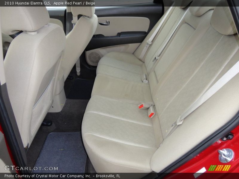Apple Red Pearl / Beige 2010 Hyundai Elantra GLS