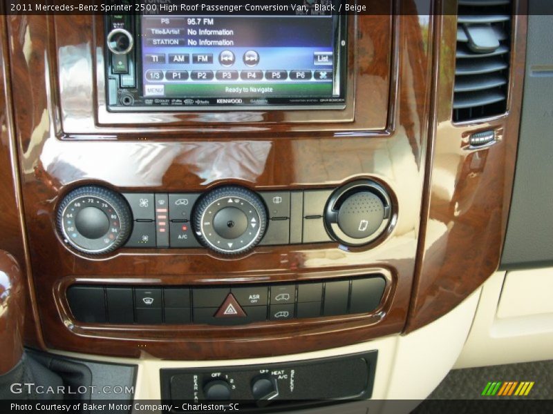 Controls of 2011 Sprinter 2500 High Roof Passenger Conversion Van