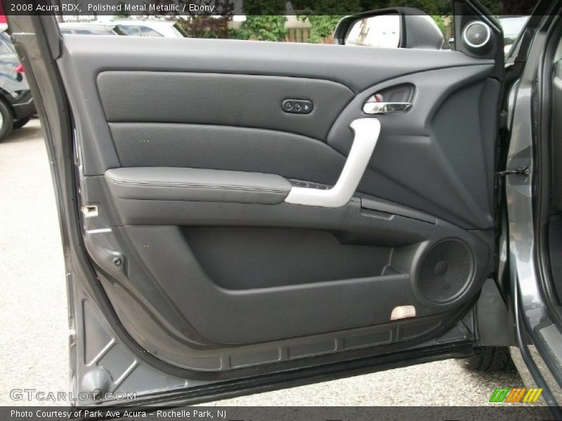 Polished Metal Metallic / Ebony 2008 Acura RDX