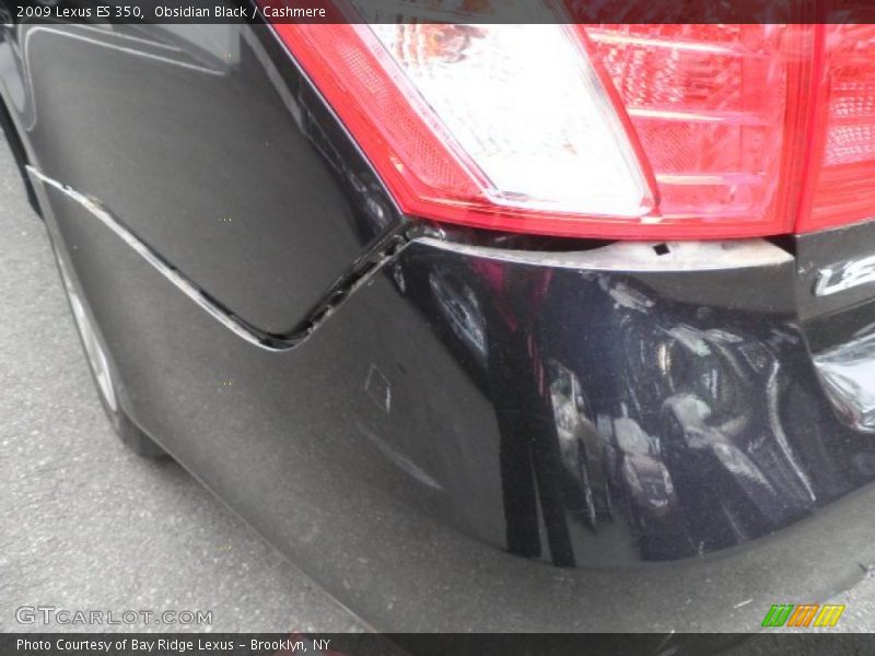 Obsidian Black / Cashmere 2009 Lexus ES 350