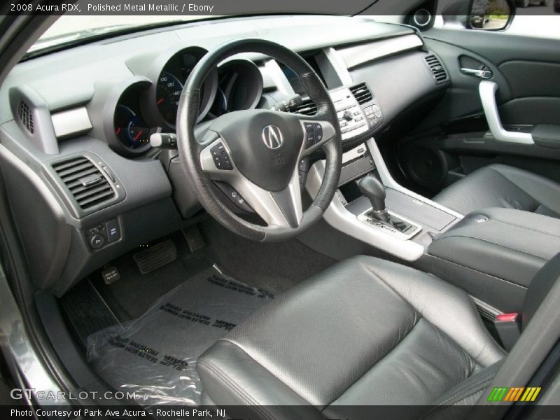 Polished Metal Metallic / Ebony 2008 Acura RDX