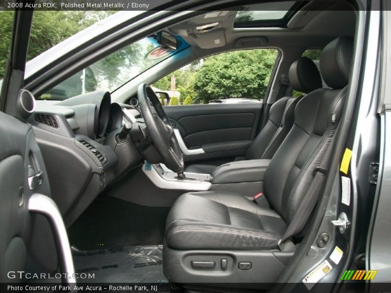 Polished Metal Metallic / Ebony 2008 Acura RDX