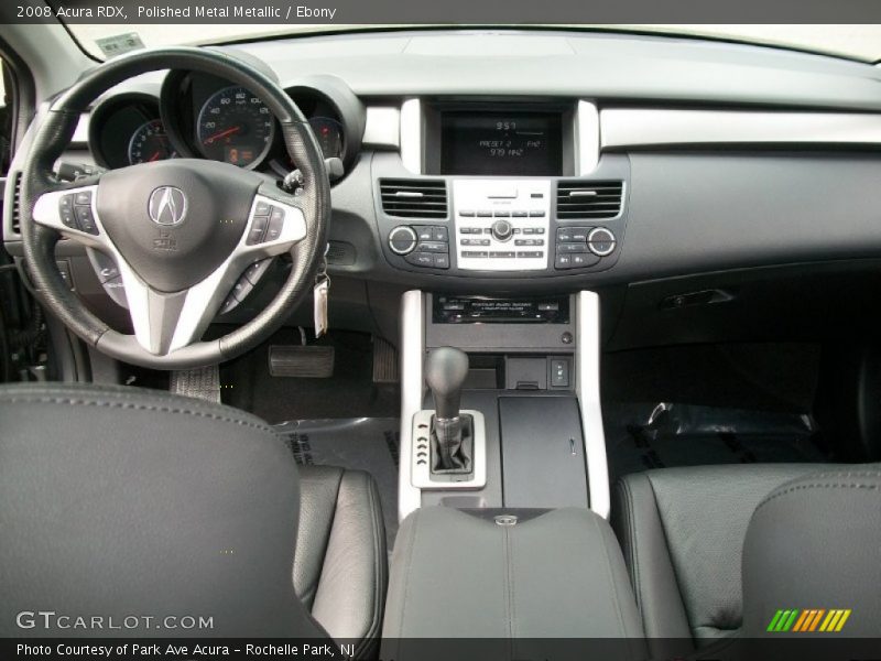 Polished Metal Metallic / Ebony 2008 Acura RDX