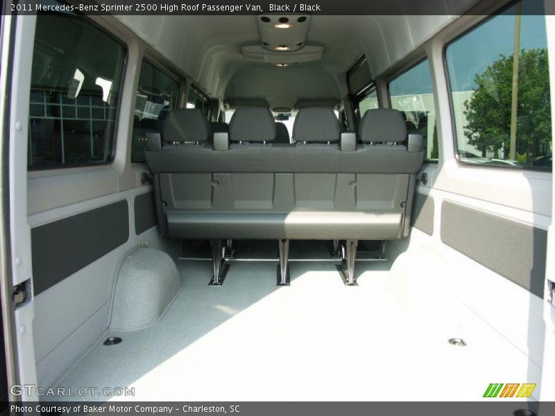  2011 Sprinter 2500 High Roof Passenger Van Black Interior